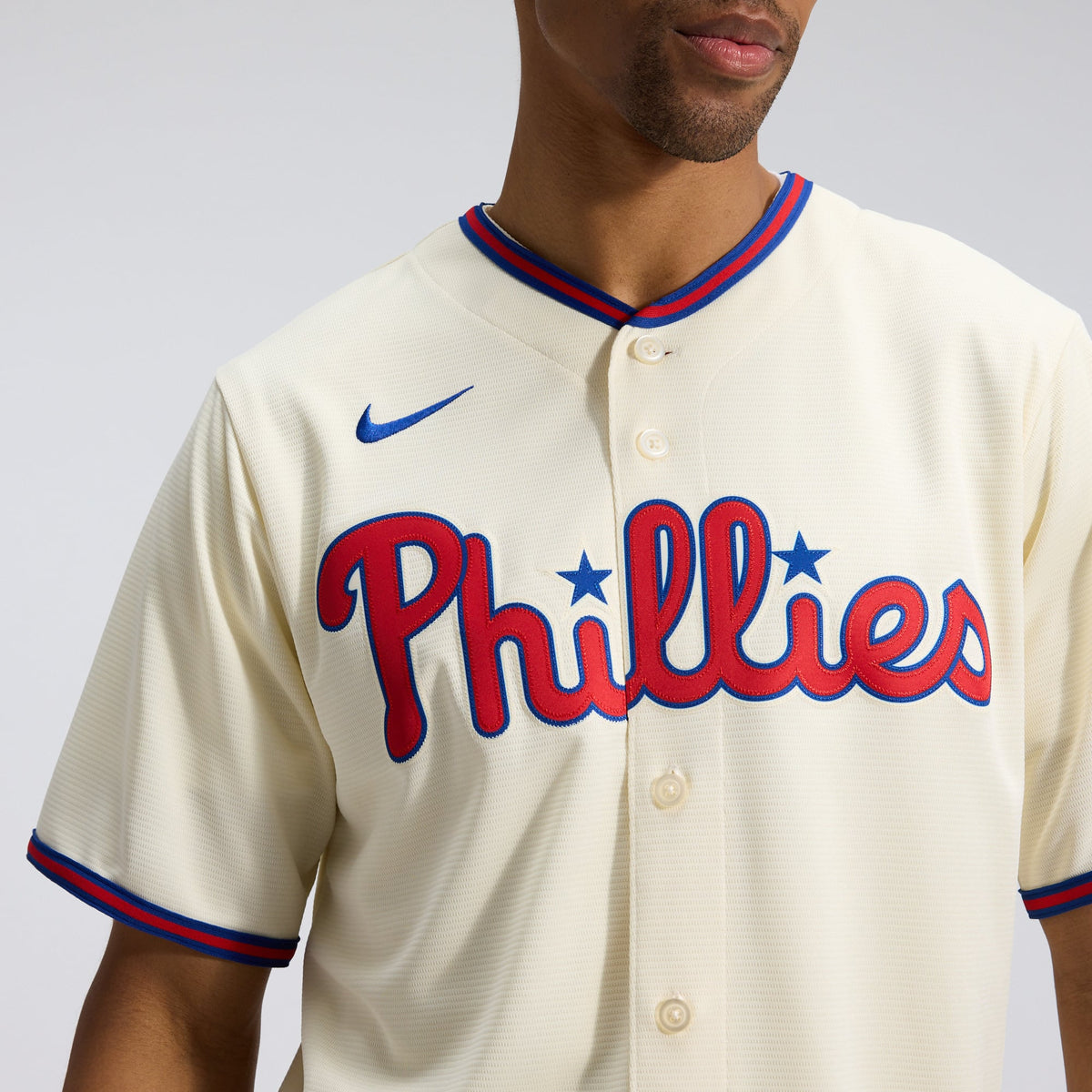 Philadelphia Phillies Nike Cream Alternate Replica Jersey