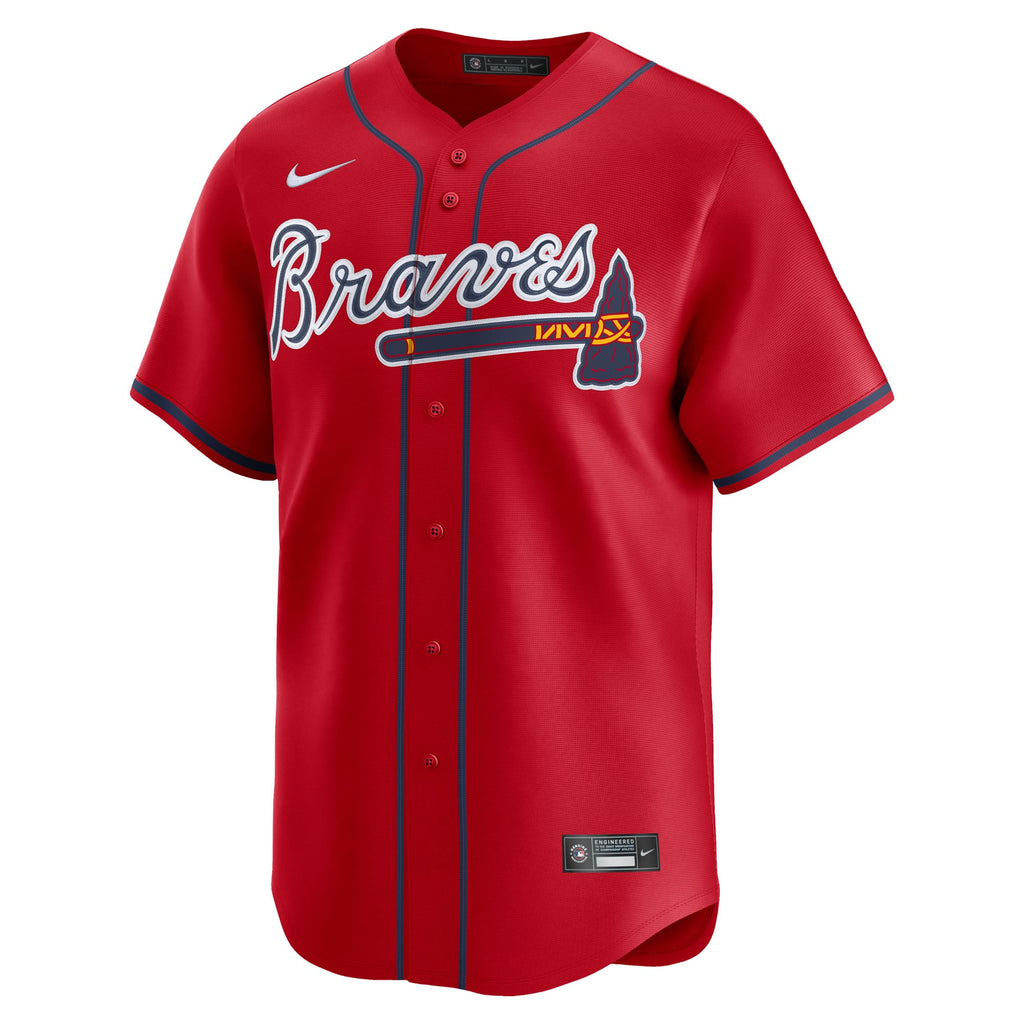 Atlanta Braves Nike White Home Limited Jersey