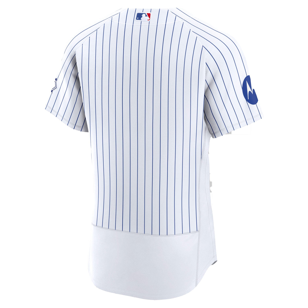 Chicago Cubs Nike White Home Sponsor Patch Authentic Jersey