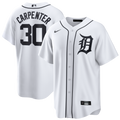 Detroit Tigers Kerry Carpenter Nike White Home Replica Jersey
