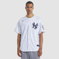 New York Yankees CC Sabathia Nike White 2025 Baseball Hall of Fame Name & Number Retired Replica Jersey