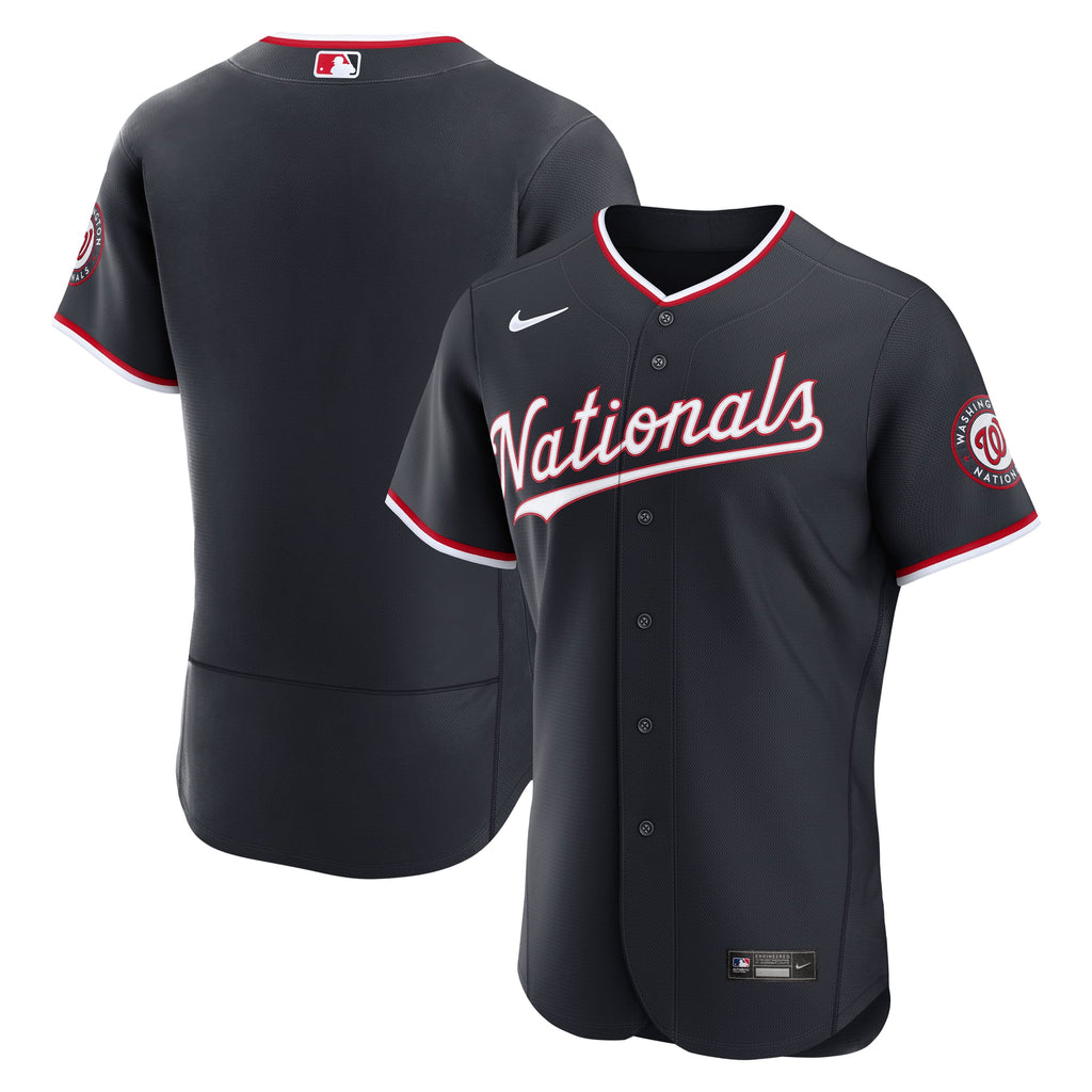 Washington Nationals Nike Navy Alternate Authentic Jersey