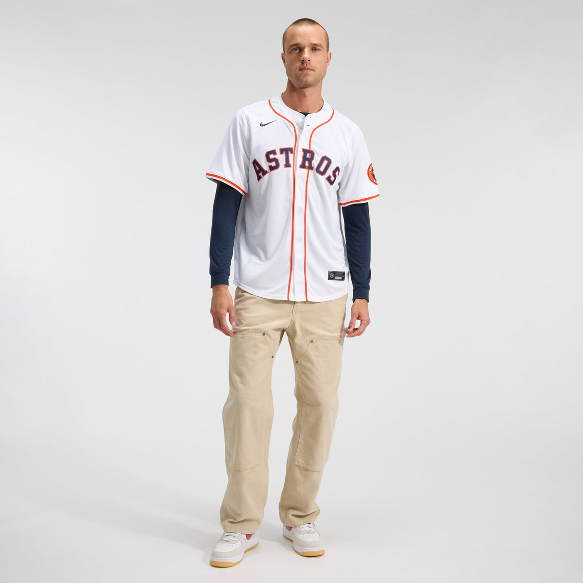 Houston Astros Nike White Home Limited Jersey