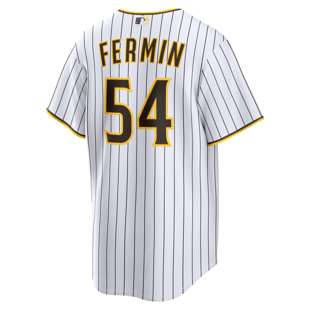 San Diego Padres Freddy Fermin Nike White Home Replica Jersey