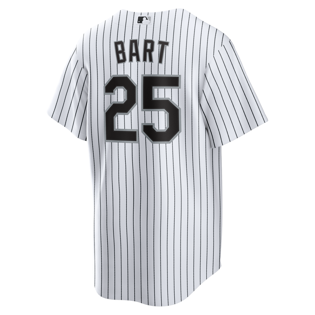 Chicago White Sox Joey Bart Nike White Home Replica Jersey