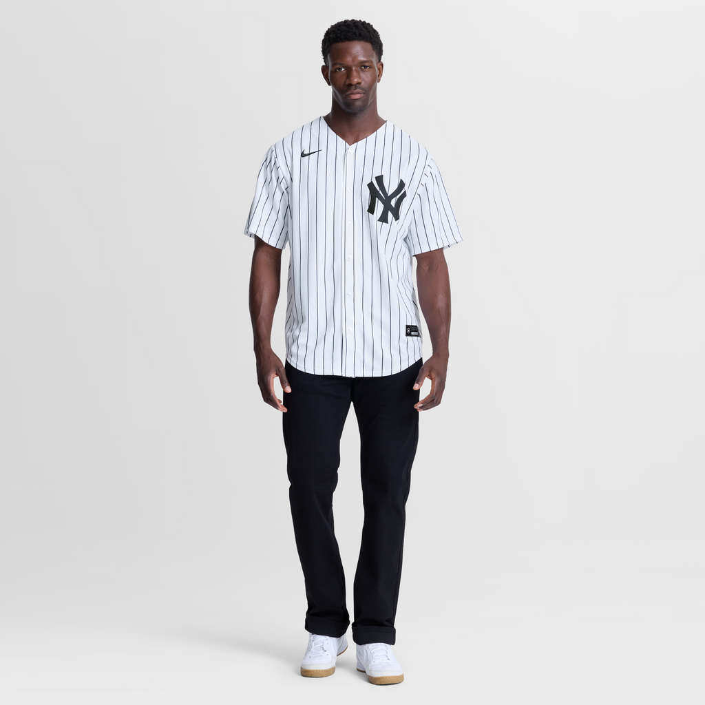 New York Yankees Spencer Jones Nike White Home Replica Jersey