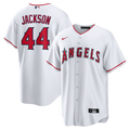 Los Angeles Angels Reggie Jackson Nike White Home Retired Player Replica Jersey
