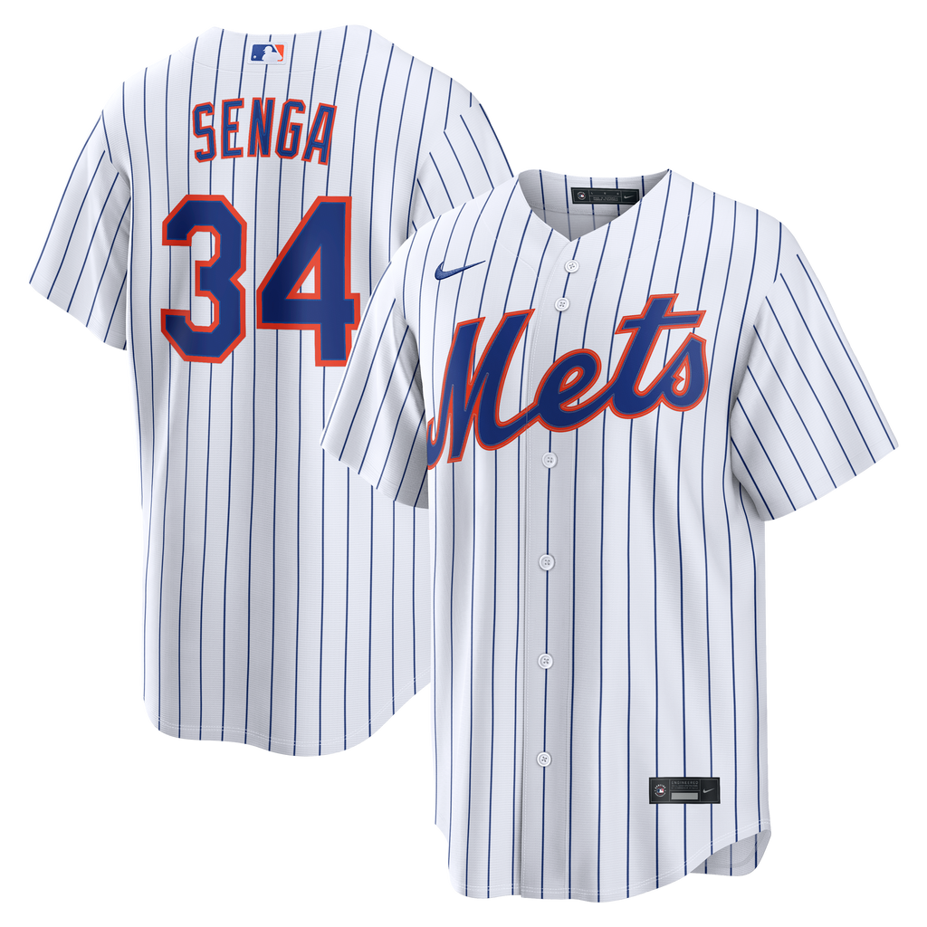New York Mets Kodai Senga Nike White Home Replica Jersey