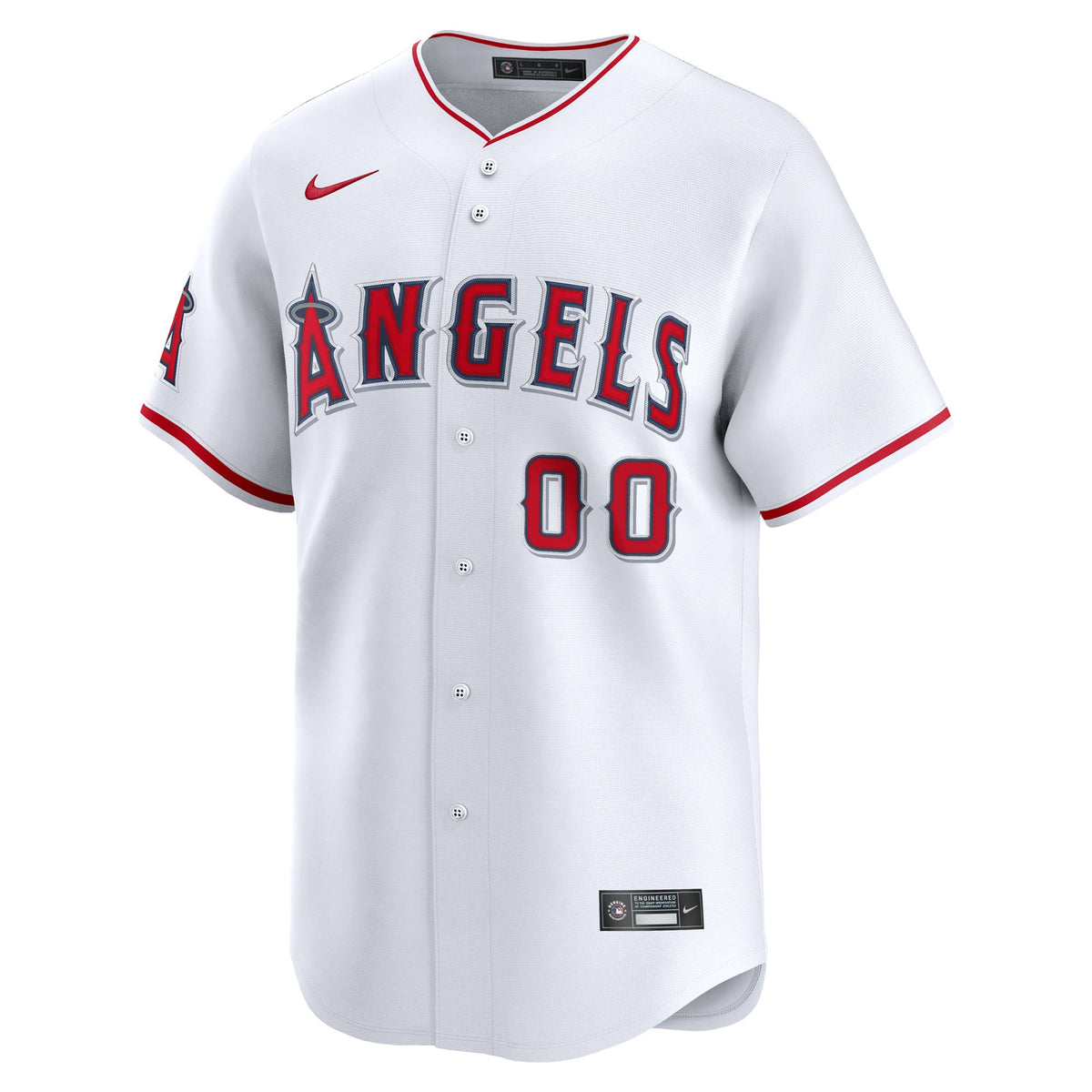 Los Angeles Angels Nike White Home Limited Pick-A-Player Retired Roster Jersey