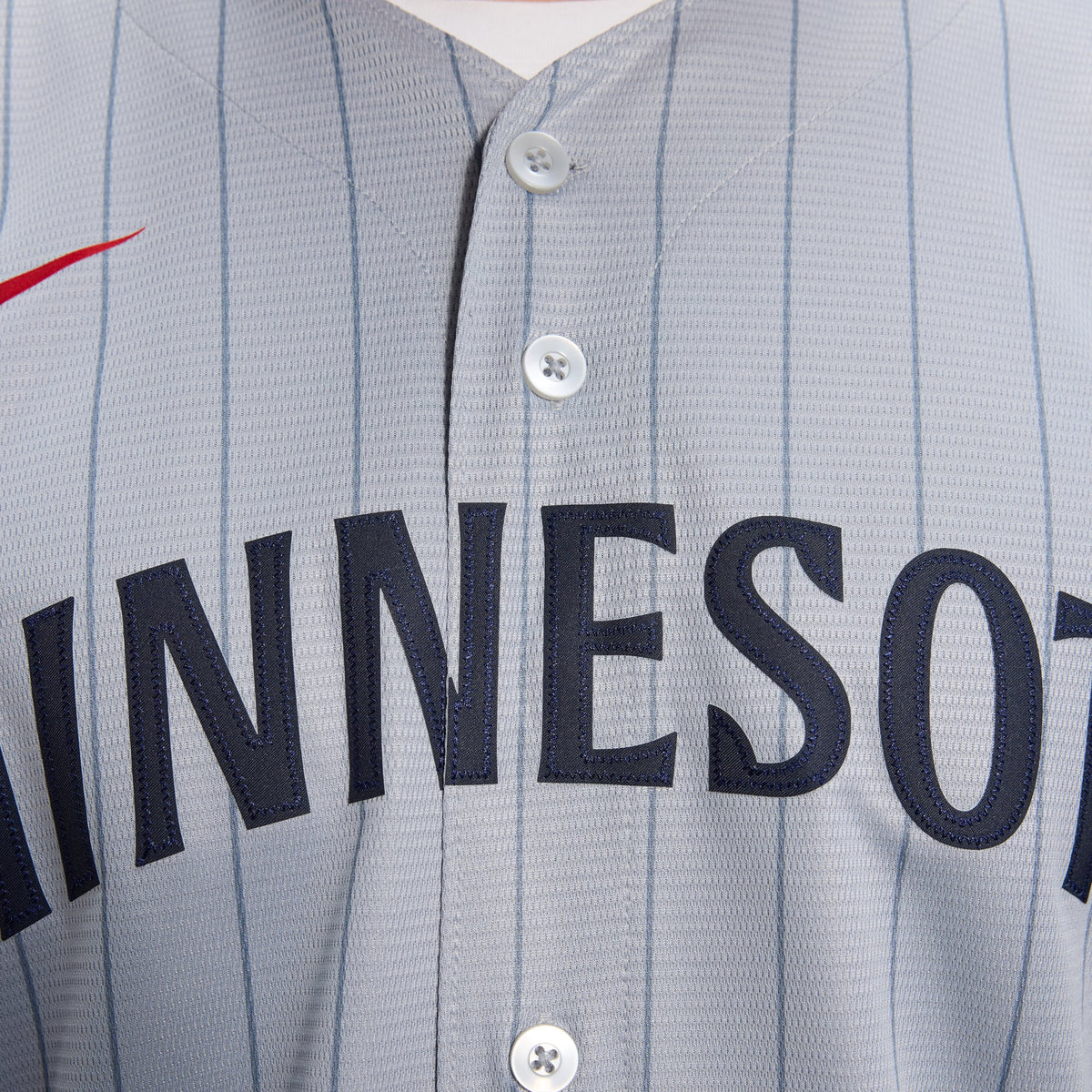 Minnesota Twins Nike Gray Road Replica Team Jersey