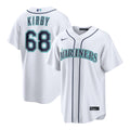 Seattle Mariners George Kirby Nike White Home Replica Jersey