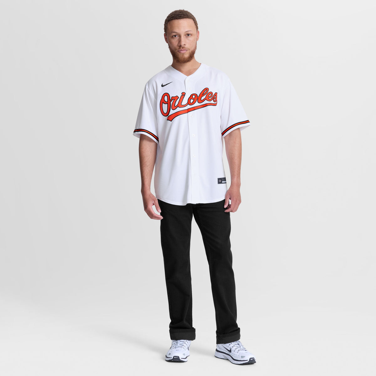 Baltimore Orioles Jackson Holliday Nike White Home Replica Jersey