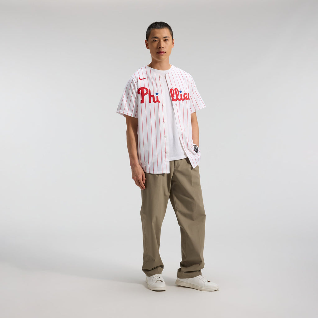 Philadelphia Phillies J.T. Realmuto Nike White Home Limited Player Jersey