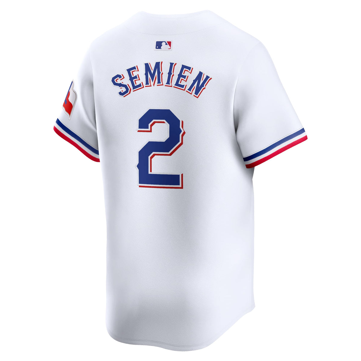 Texas Rangers Marcus Semien Nike White Home Limited Player Jersey