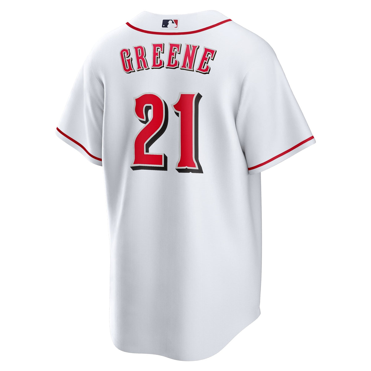 Cincinnati Reds Hunter Greene Nike White Home Replica Jersey