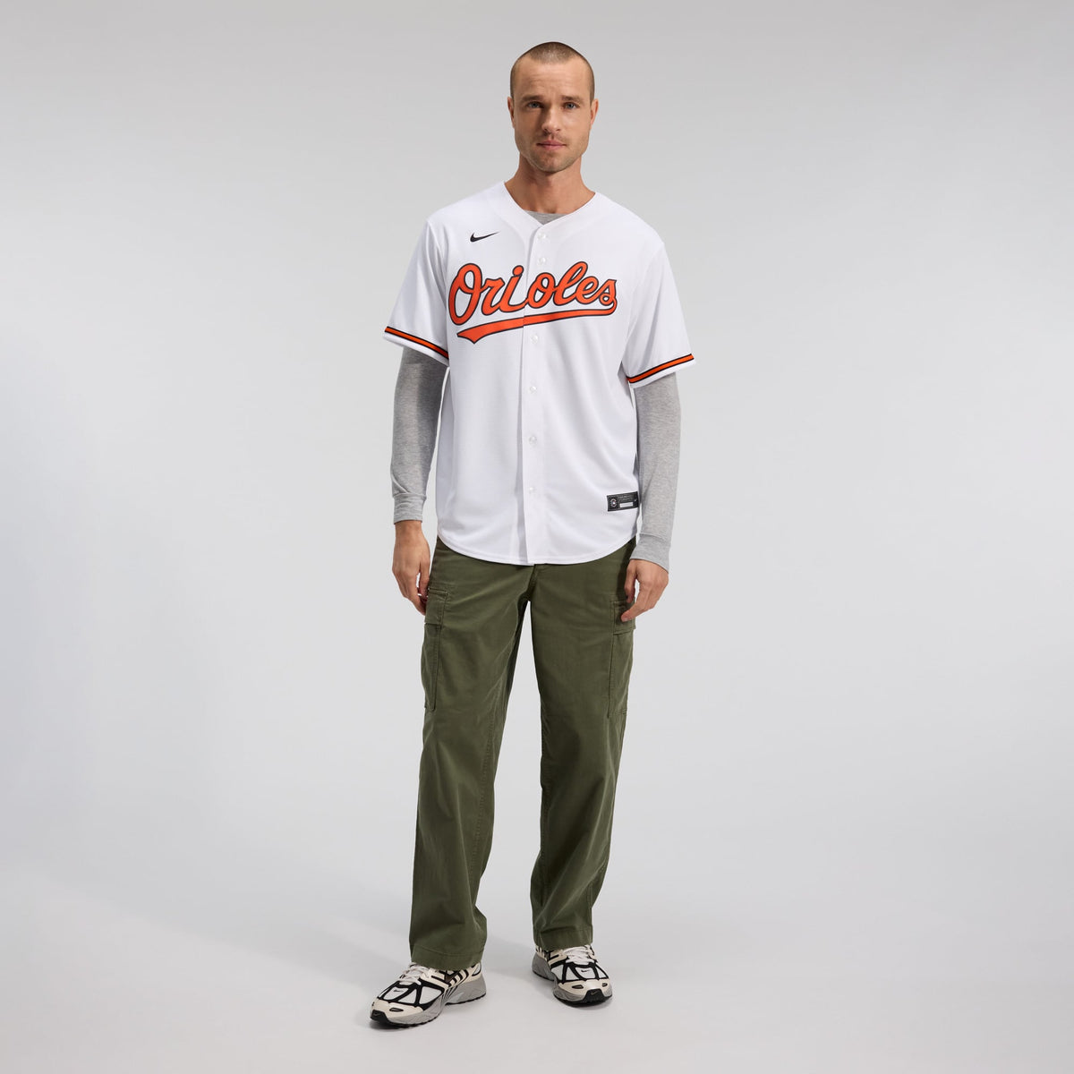 Baltimore Orioles Nike White Home Replica Team Jersey