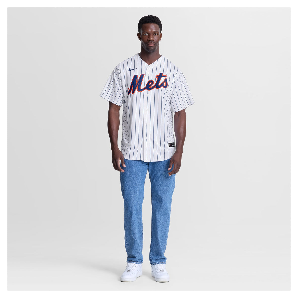 New York Mets Nolan McLean Nike White Home Replica Jersey