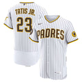 San Diego Padres Fernando Tatis Jr. Nike White Home Authentic Sponsor Patch Jersey