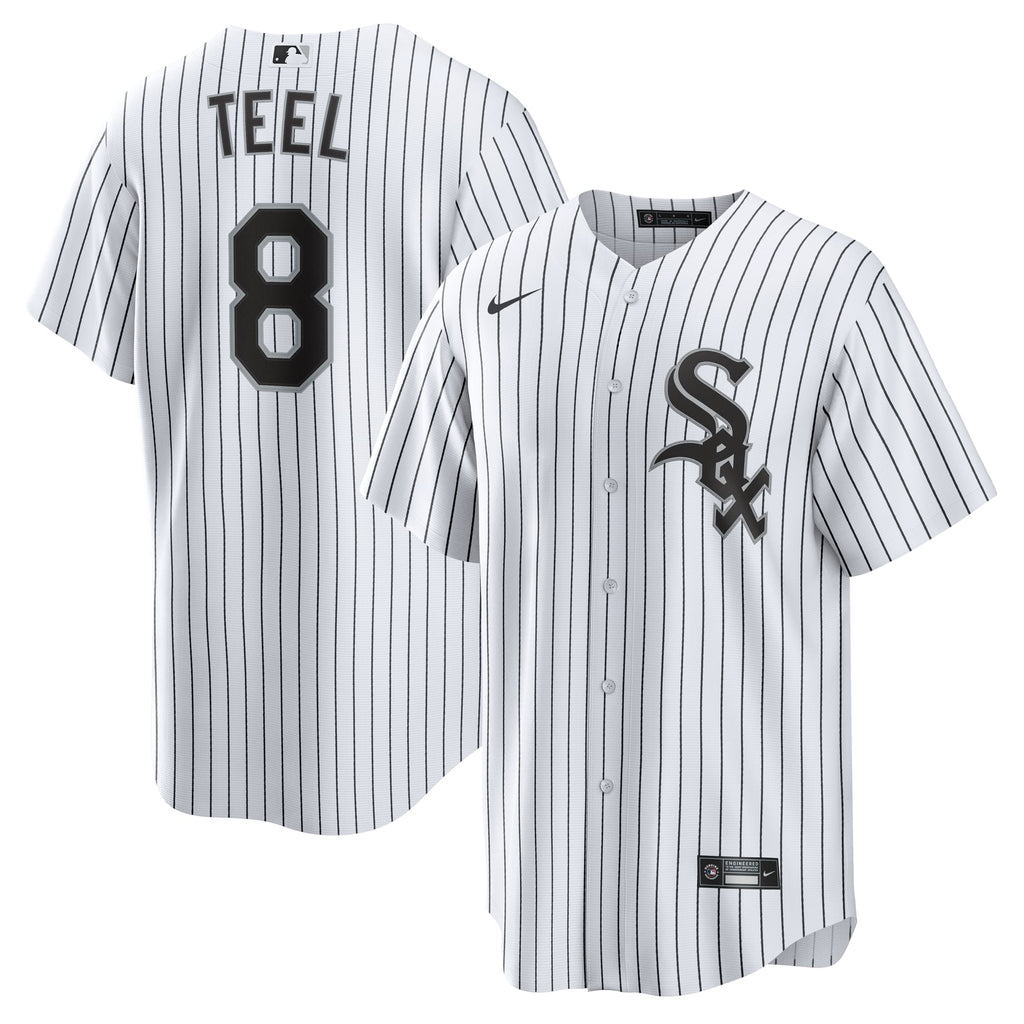 Chicago White Sox Kyle Teel Nike White Home Replica Jersey