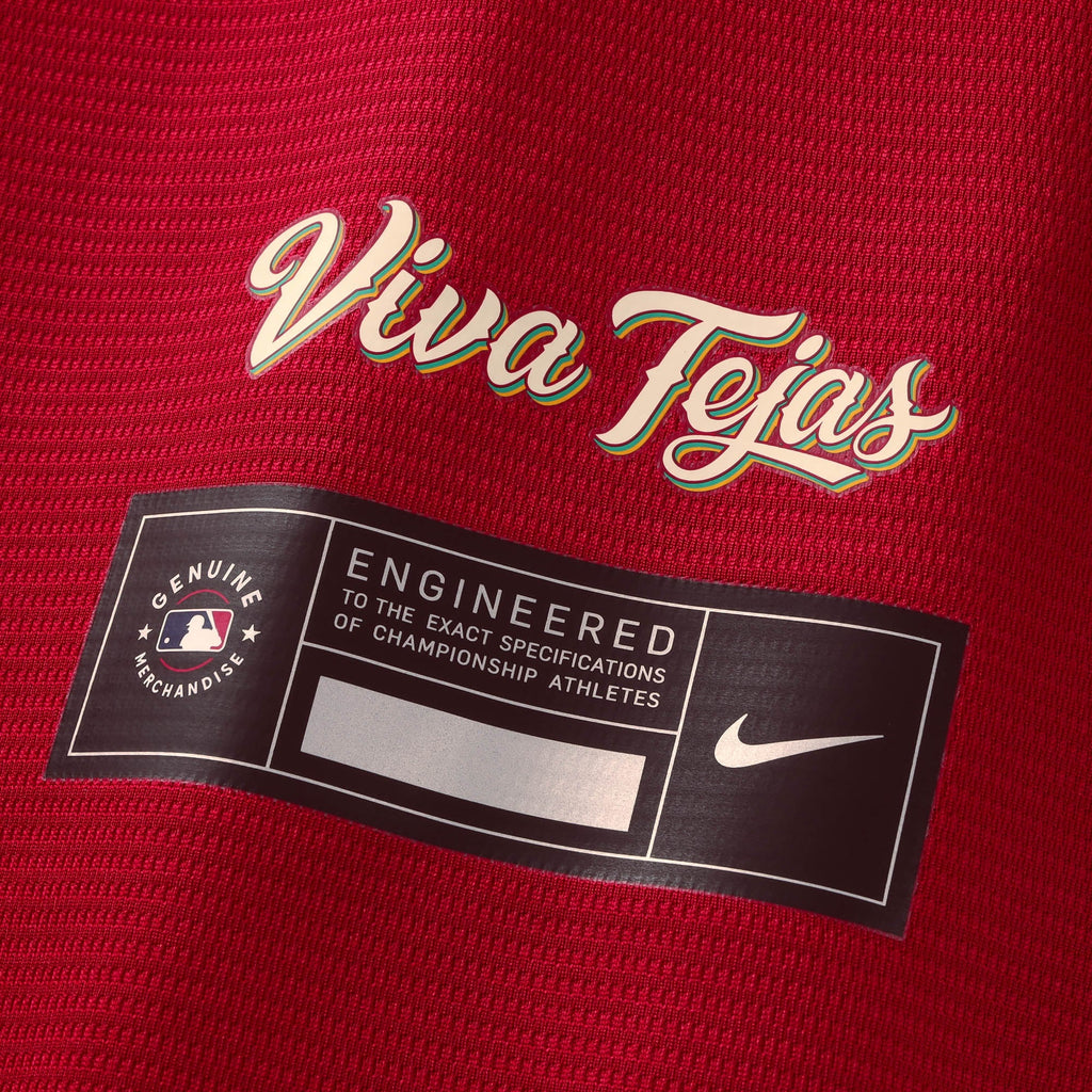 Texas Rangers Nathan Eovaldi Nike Red 2026 City Connect Stadium Jersey