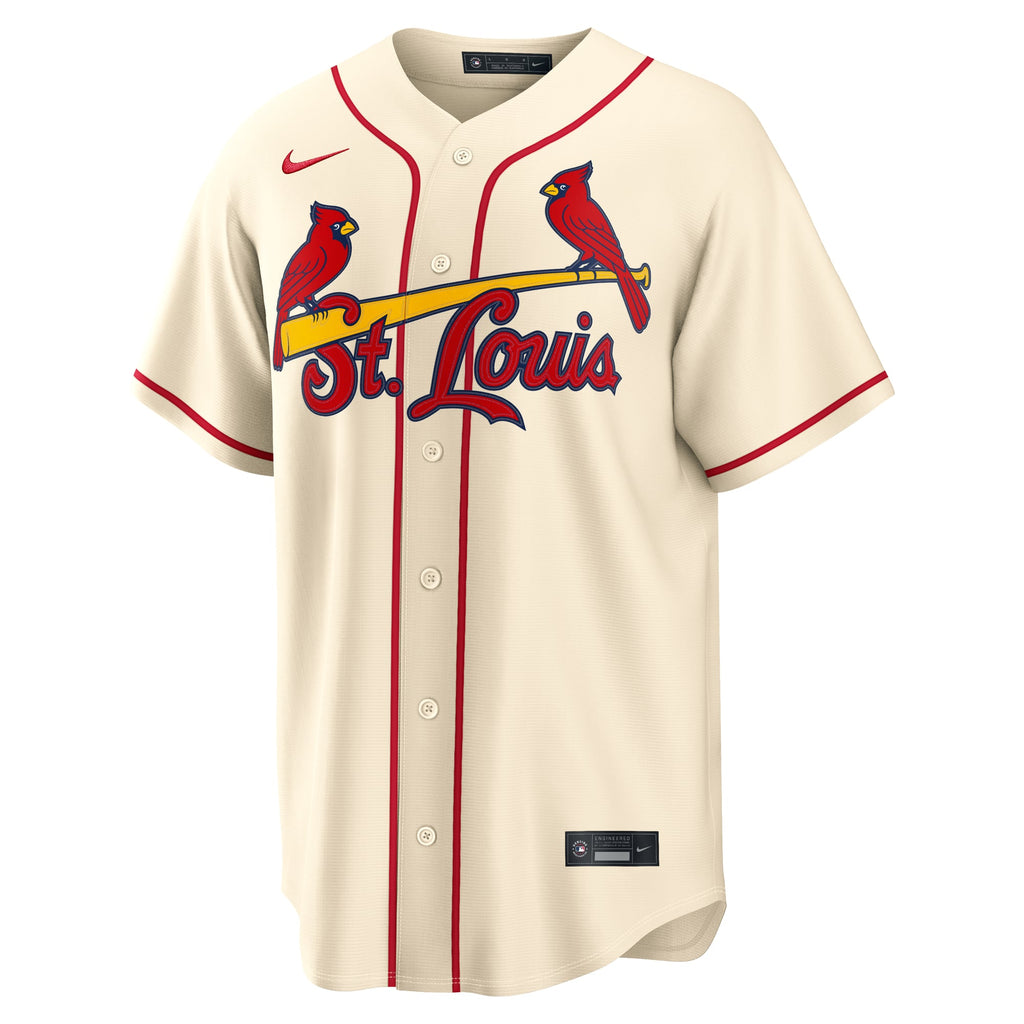 St. Louis Cardinals Masyn Winn Nike Light Blue Alternate Replica Jersey