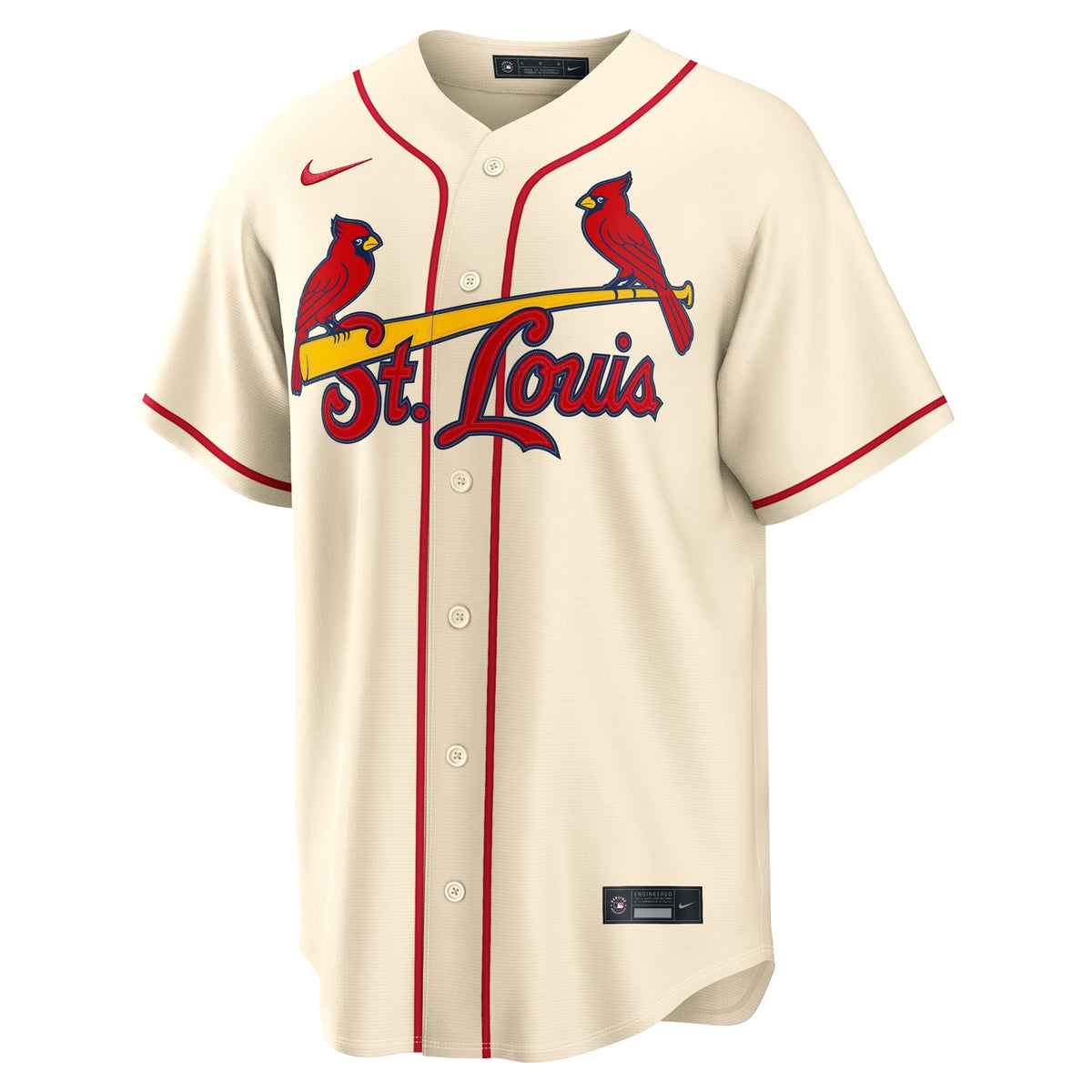 St. Louis Cardinals Masyn Winn Nike Cream Alternate Replica Jersey