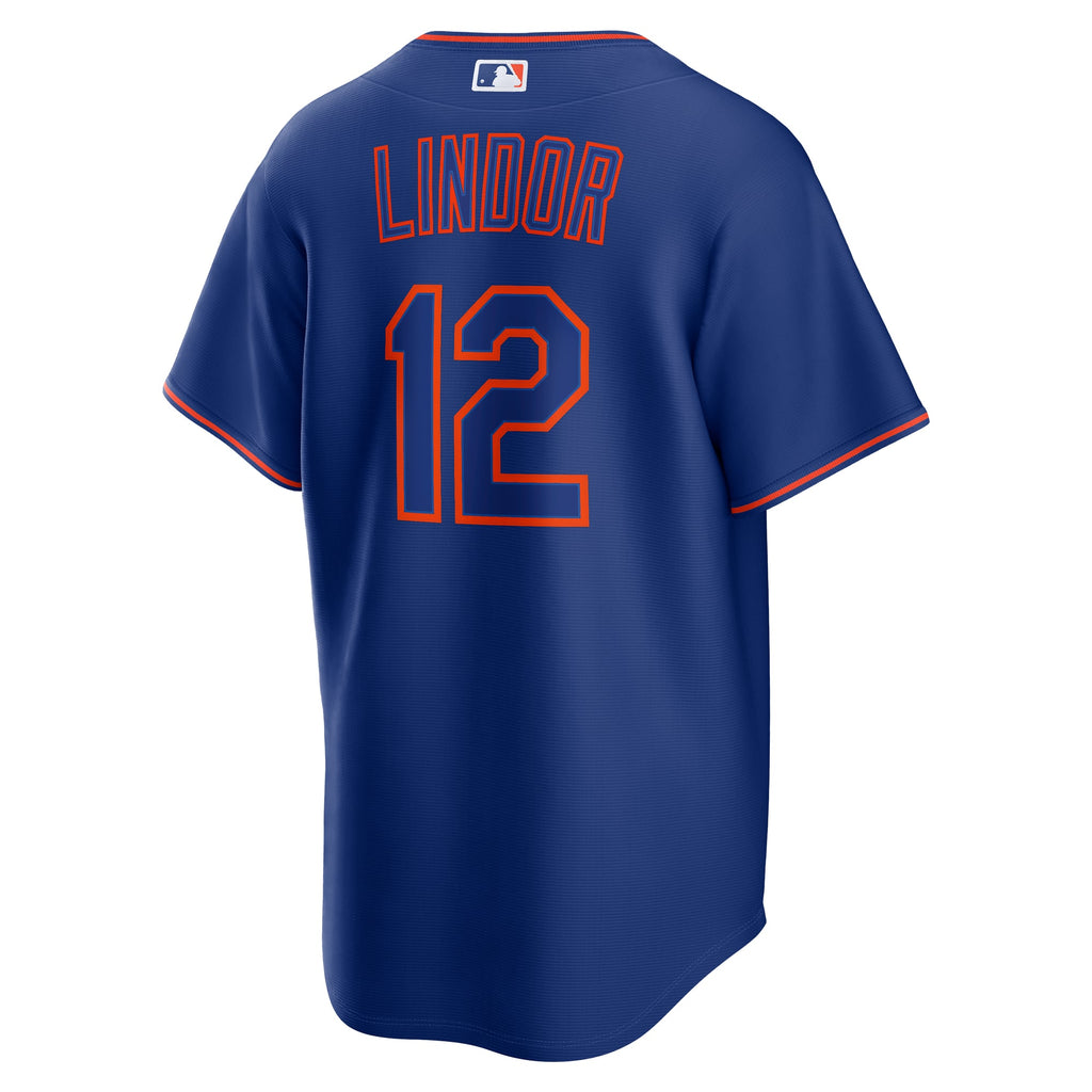 New York Mets Francisco Lindor Nike Royal Alternate Replica Jersey