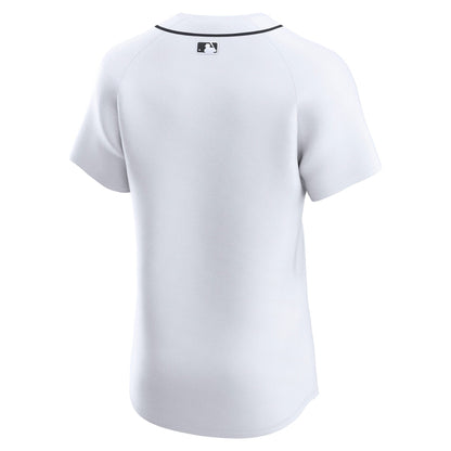 Detroit Tigers Nike White Home Elite Jersey