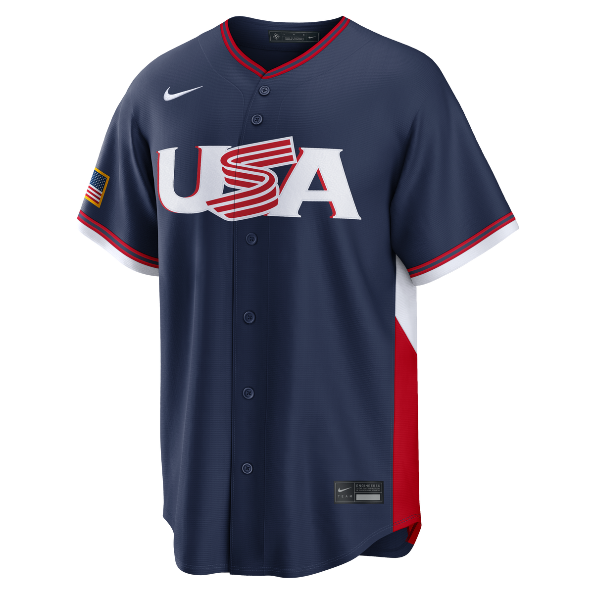 USA Baseball Alex Bregman Nike White 2026 World Baseball Classic Home Stadium Jersey