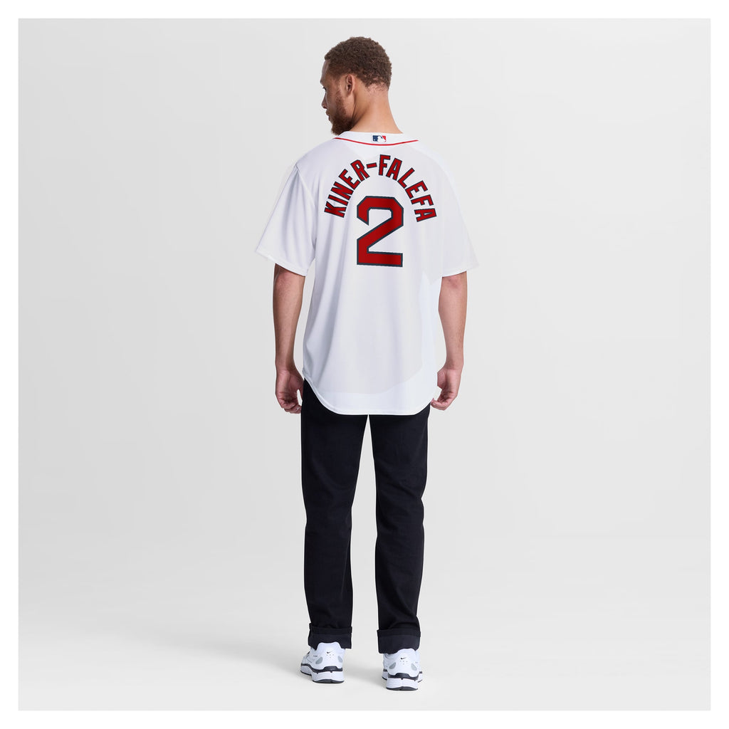 Boston Red Sox Isiah Kiner-Falefa Nike White Home Replica Jersey