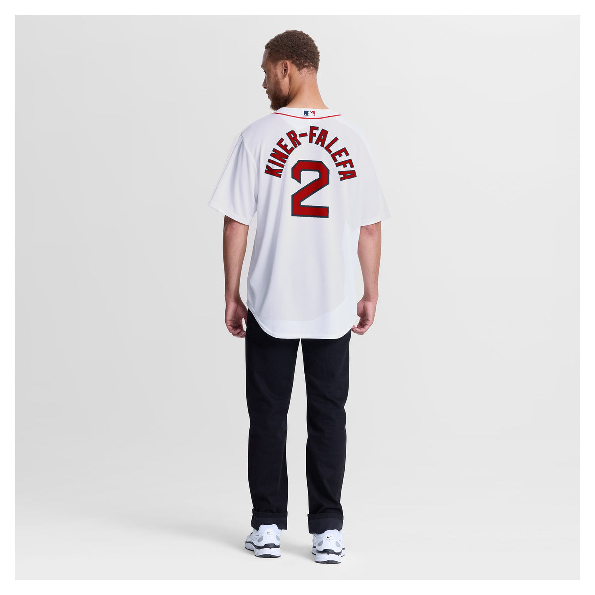 Boston Red Sox Isiah Kiner-Falefa Nike White Home Replica Jersey