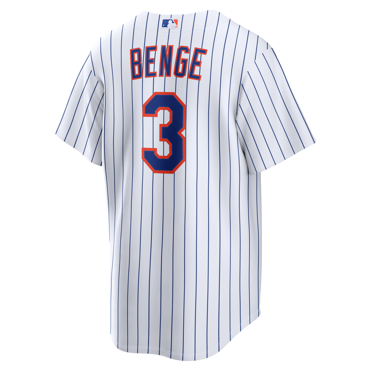 New York Mets Carson Benge Nike White Home Replica Jersey