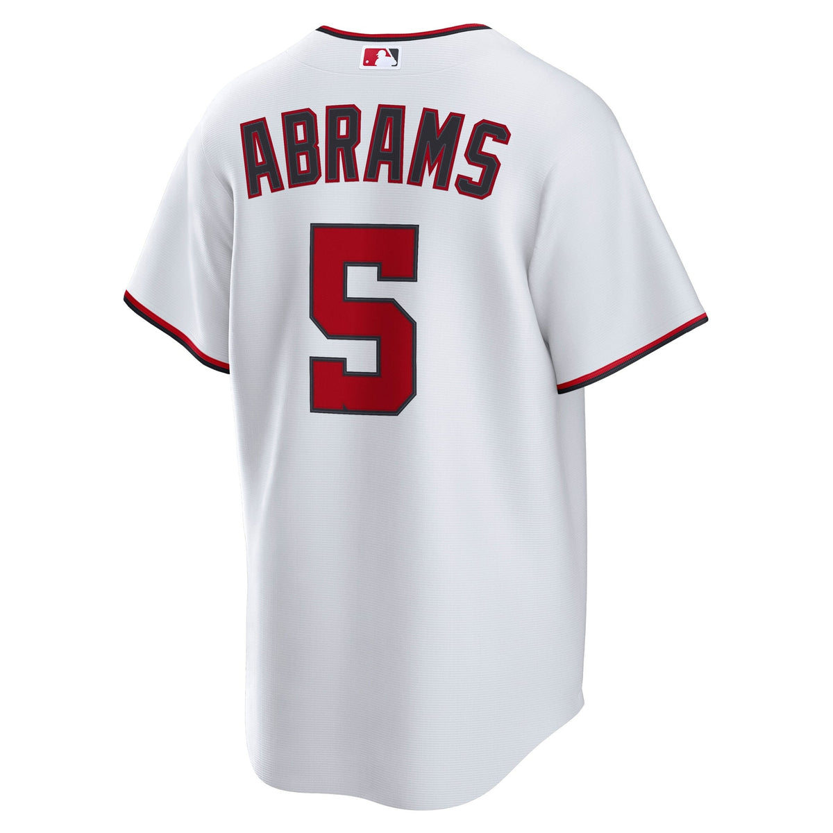 Washington Nationals CJ Abrams Nike White Home Replica Jersey