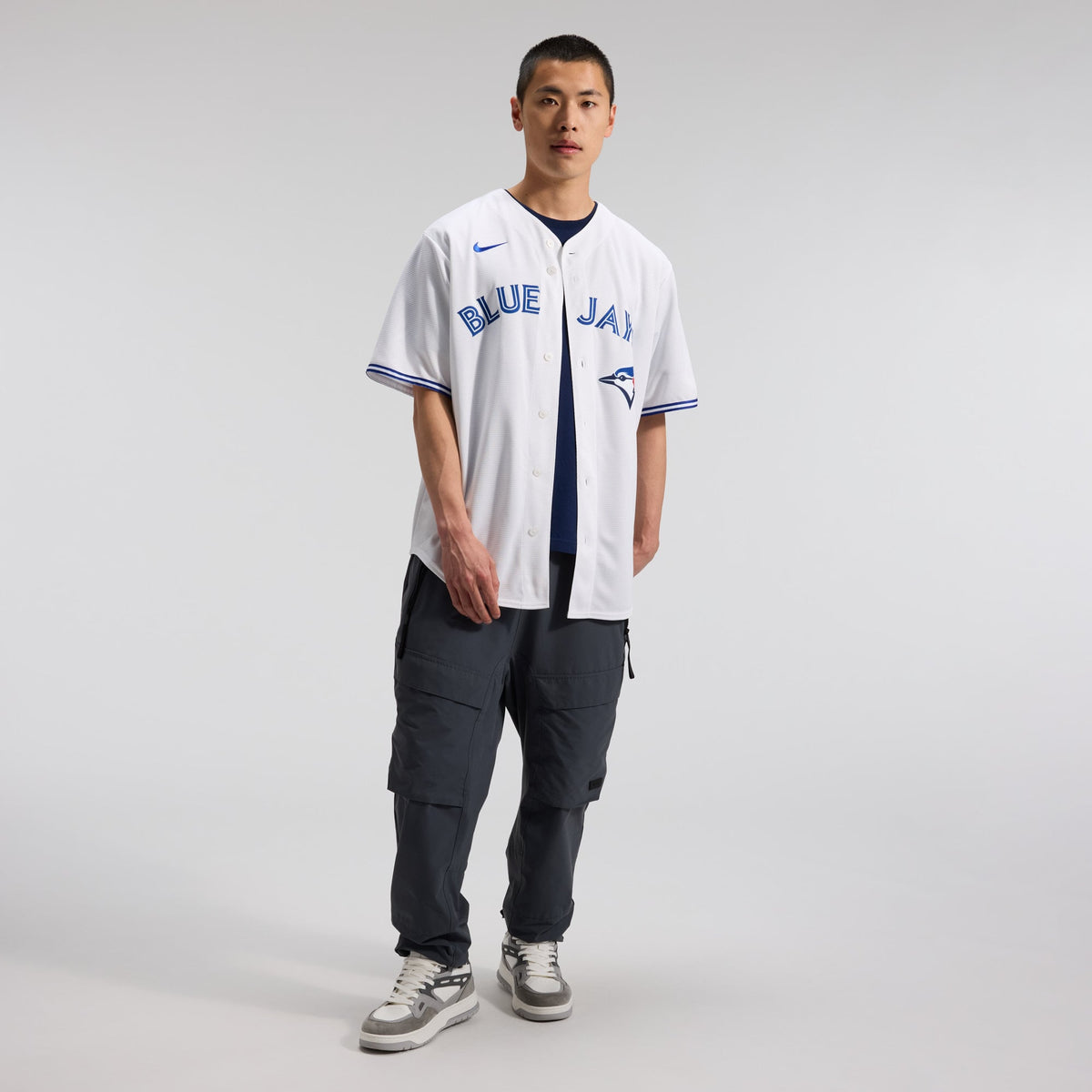 Toronto Blue Jays Trey Yesavage Nike White Home Replica Jersey