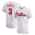 Philadelphia Phillies Bryce Harper Nike White Home Elite Jersey
