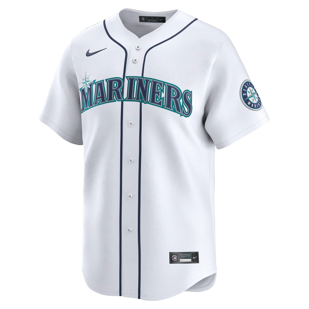 Seattle Mariners Cal Raleigh Nike Teal Alternate Limited Jersey