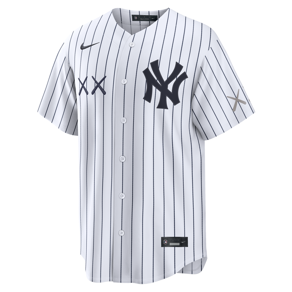 New York Yankees Nike x KAWS White Stadium Jersey