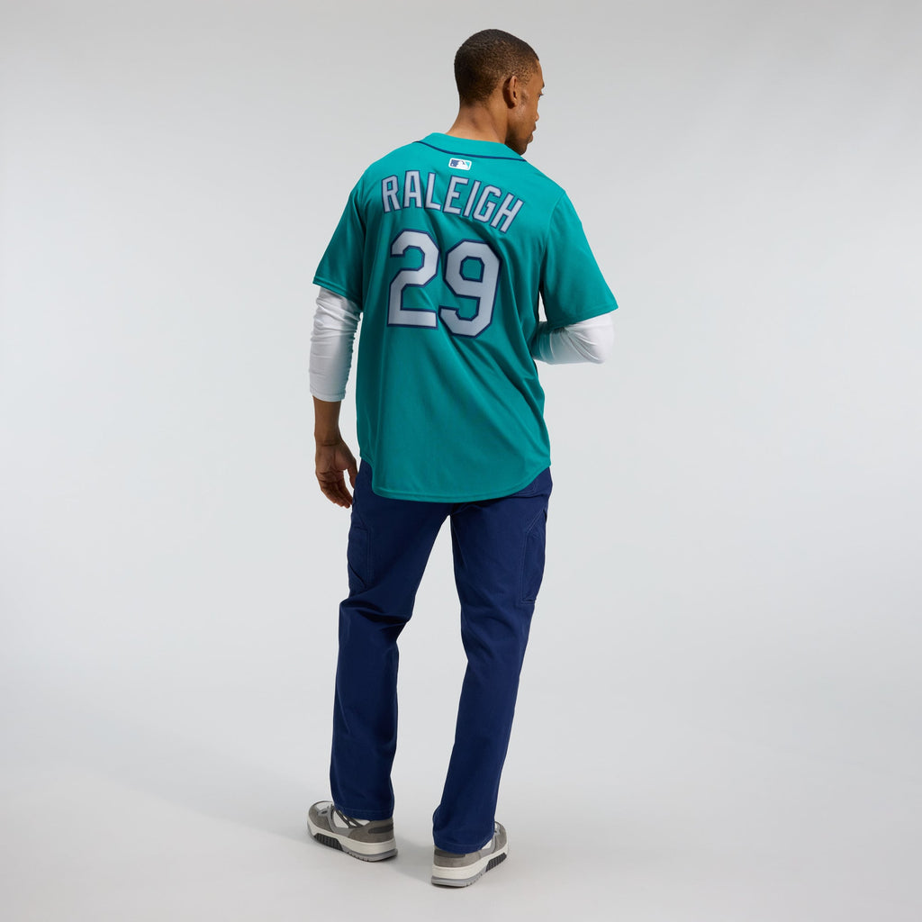 Seattle Mariners Cal Raleigh Nike Teal Alternate Limited Jersey