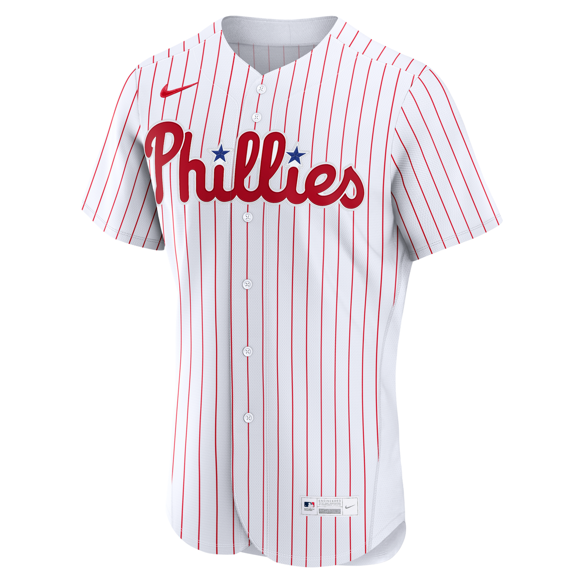 Philadelphia Phillies Nike White Home Authentic Custom Jersey