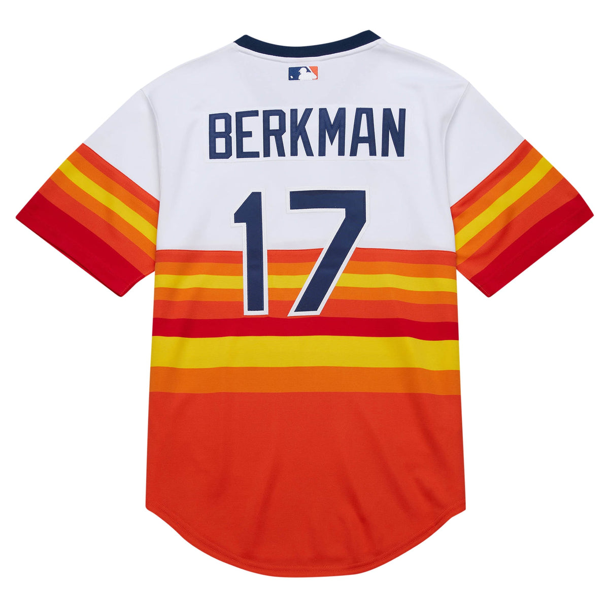 Houston Astros Lance Berkman Mitchell & Ness White 2004 Cooperstown Collection Authentic Throwback Jersey