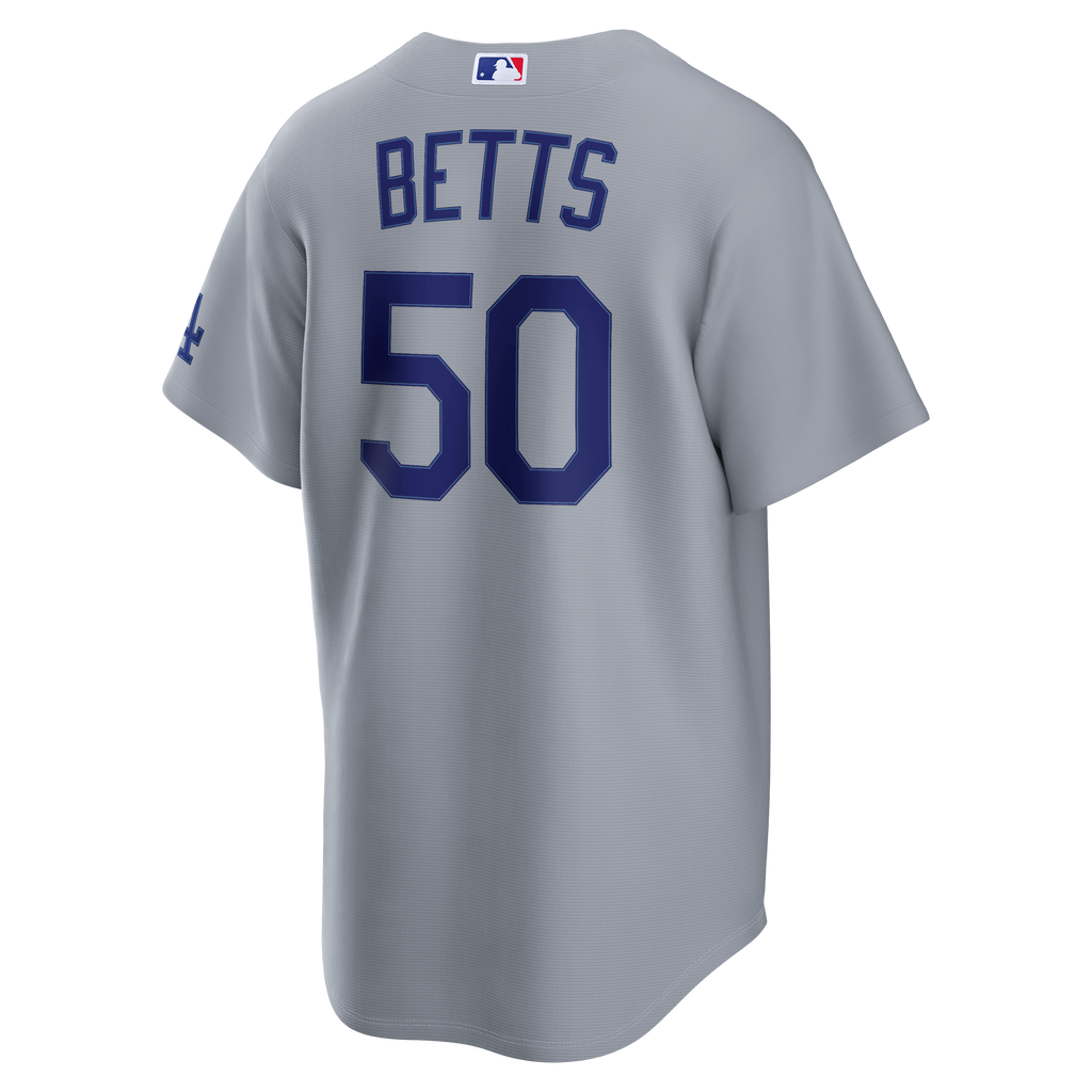Los Angeles Dodgers Mookie Betts Nike White Home Stadium Jersey