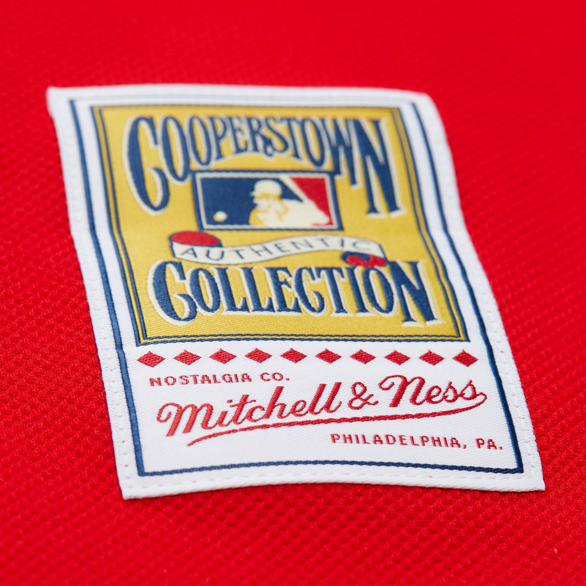 Philadelphia Phillies Ryan Howard Mitchell & Ness Red Big & Tall Cooperstown Mesh Batting Practice Jersey
