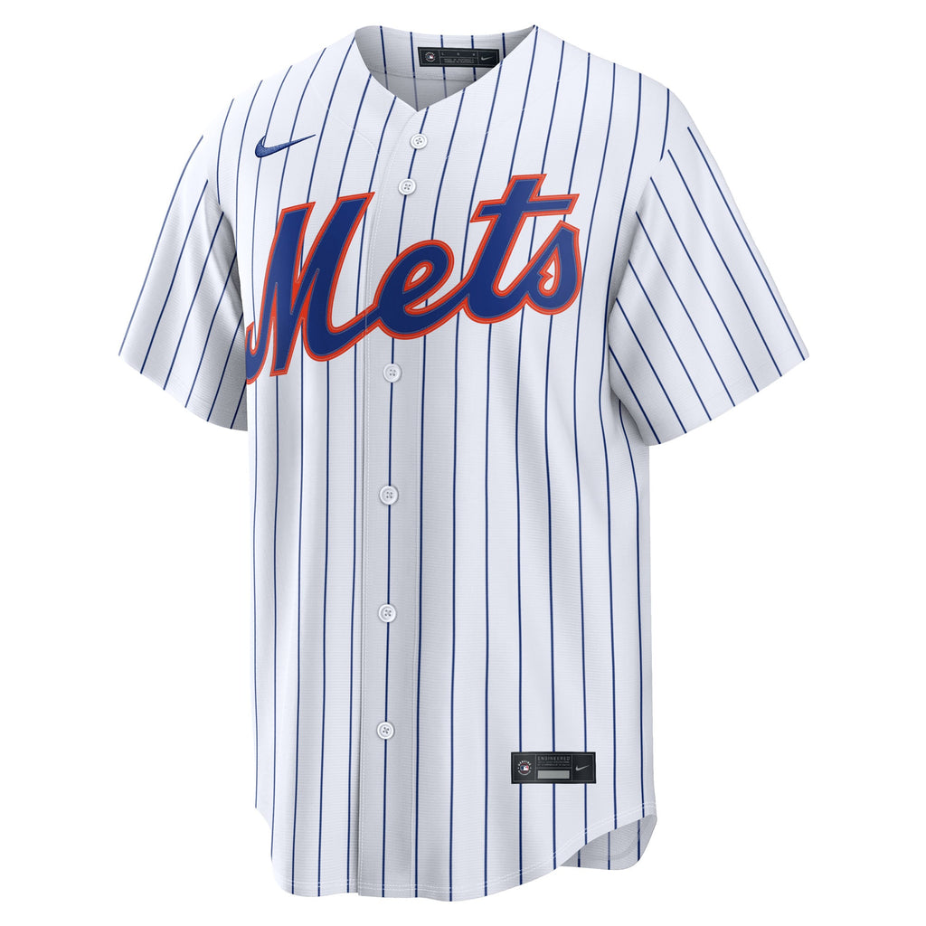 New York Mets Jefry Yan Nike White Home Replica Jersey