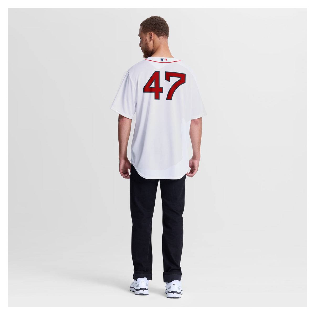 Boston Red Sox Jovani Moran Nike White Home Replica Jersey