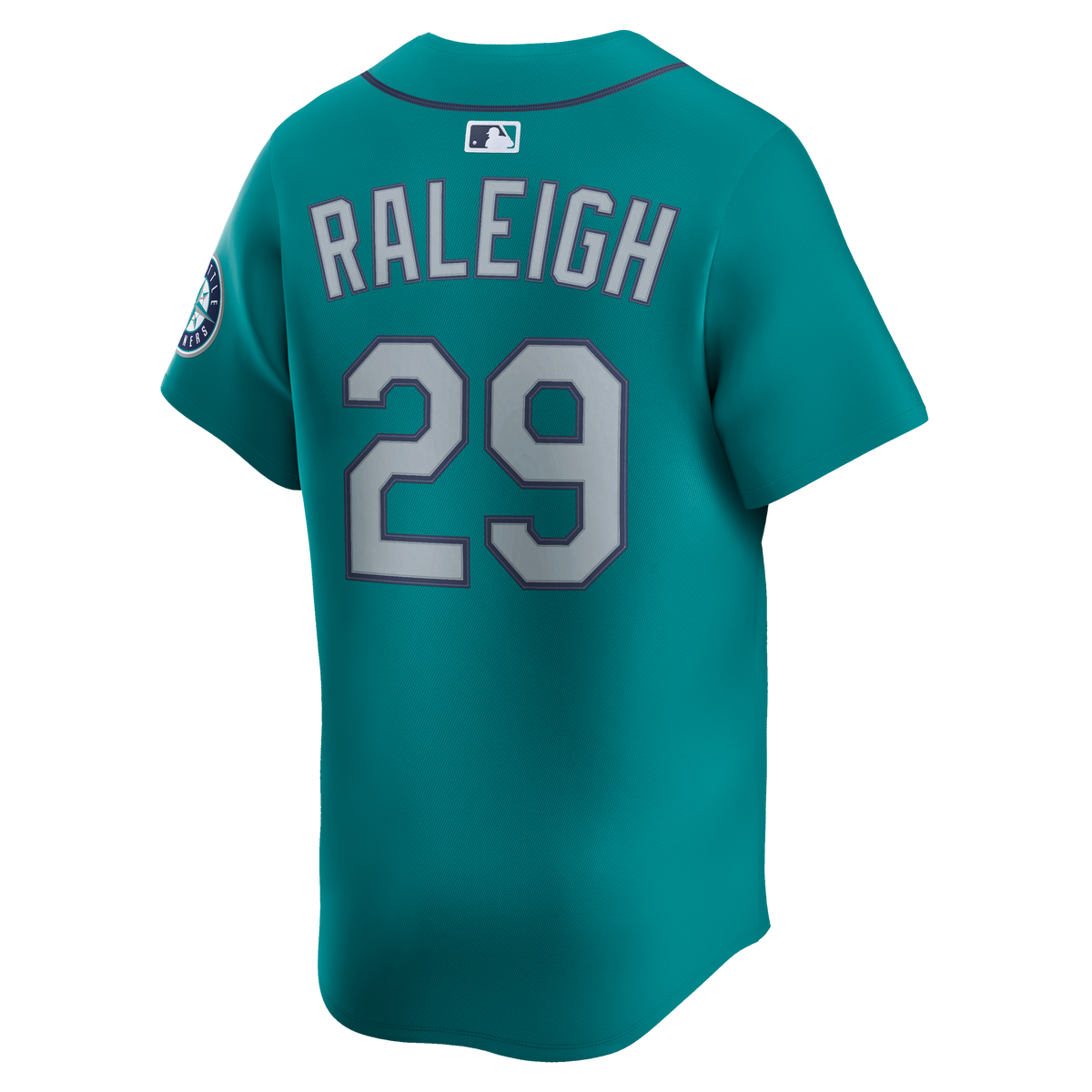 Seattle Mariners Cal Raleigh Nike Teal Alternate Limited Jersey