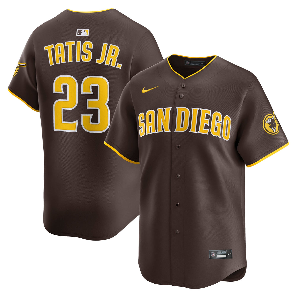 San Diego Padres Fernando Tatis Jr. Nike Khaki Alternate Limited Player Jersey