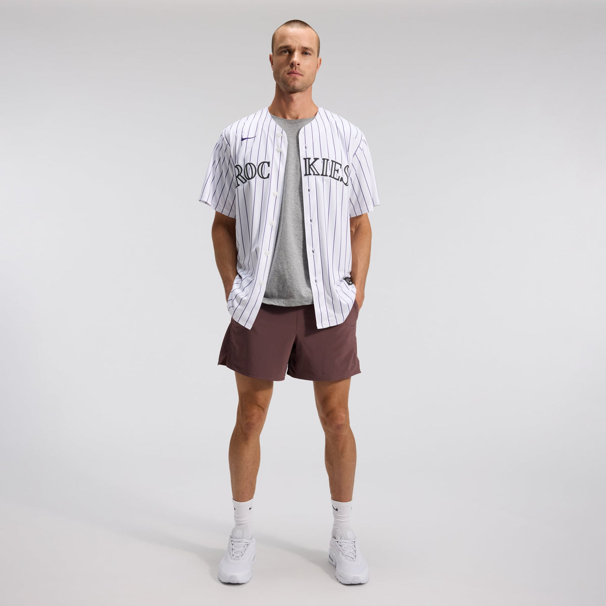 Colorado Rockies Nike White Home Replica Team Jersey
