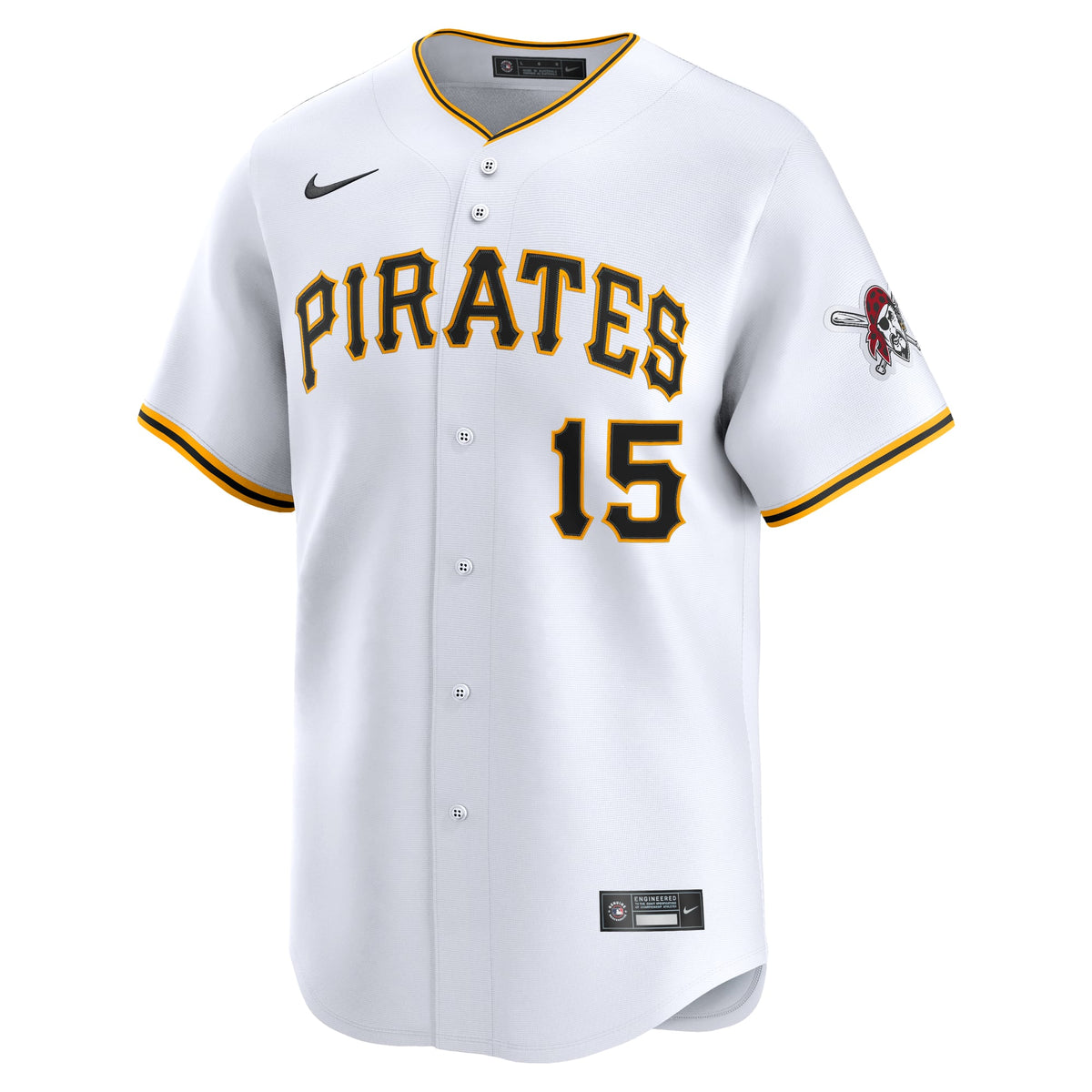 Pittsburgh Pirates Oneil Cruz Nike White Home Limited Player Jersey
