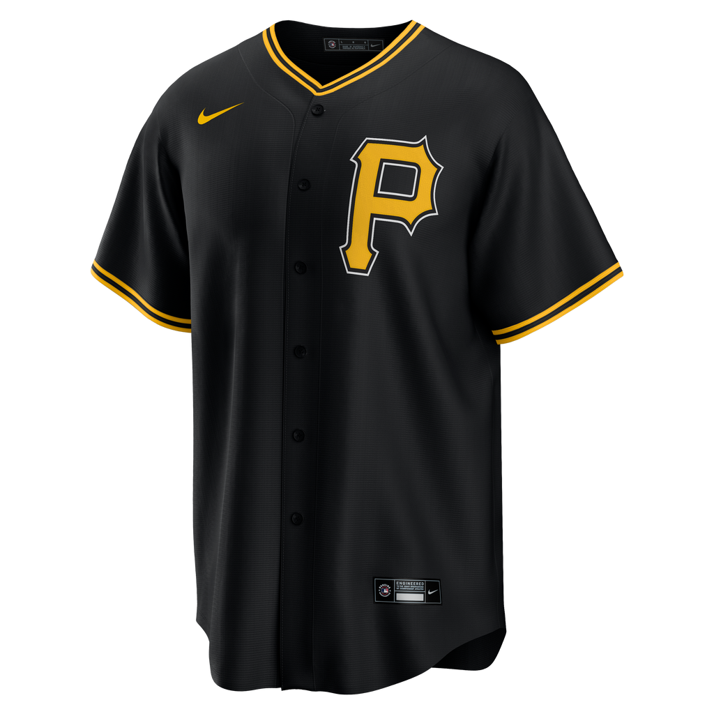 Pittsburgh Pirates Nike Black Alternate Replica Team Jersey