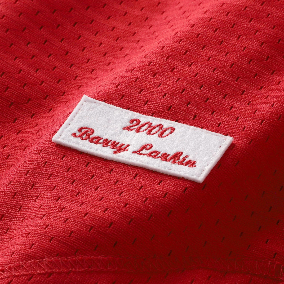 Cincinnati Reds Barry Larkin Mitchell & Ness Red Throwback Cooperstown Mesh Batting Practice Jersey